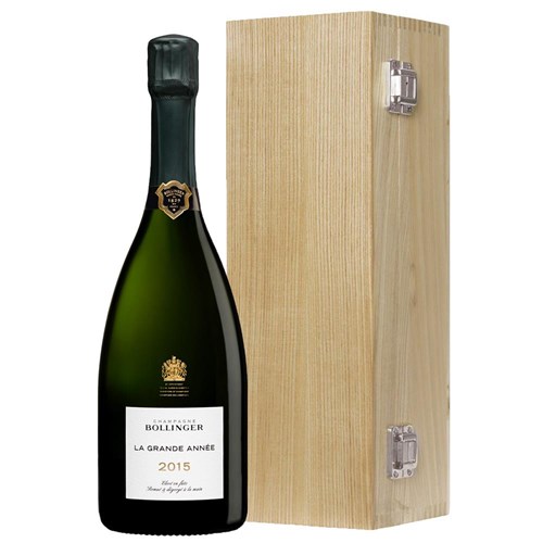 Bollinger Grande Annee 2015 Vintage 75cl Luxury Gift Boxed Champagne
